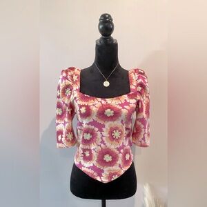 Free People Multi Color Top